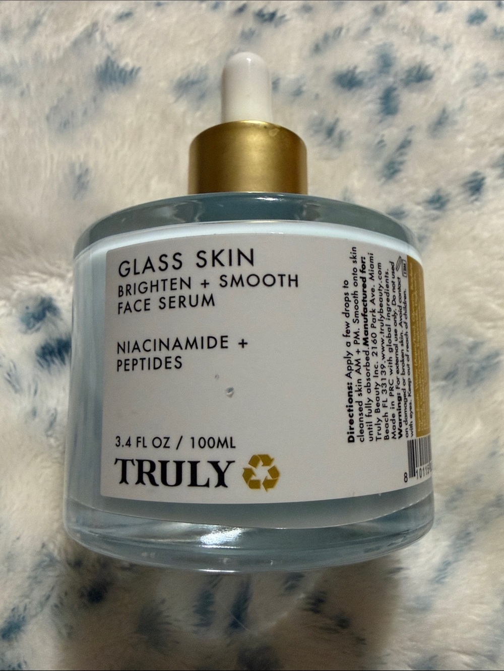 TRULY Glass Skin Brighten + Smooth Face Serum